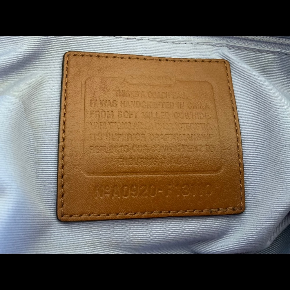 Coach Soho Leather Business Tote - Picture 6 of 10